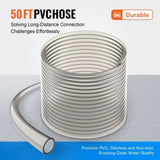 VEVOR Aquarium Vacuum Gravel Cleaner, 50 ft PVC Hose Fish Vacuum Gravel Cleaner, Siphon Fish V952-HXSHSQ49YCKLUONBWV0