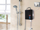 220V 5.5KW Mini Instant Electric Water Heater Tankless Shower Hot Water System Kitchen Black V1294-YM0901-JY21738-03