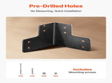Workbench Corner Bracket Kit, 6.50 x 6.50 x 6.50 inch / 165 x 165 x 165 mm, 2204lbs/1000kg Load V952-GZTZJ44YC8PCTTKFE001V0