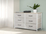 Levede Storage Cabinet Tower Chest Beige CH1047-CR