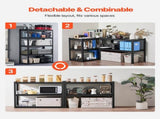 Storage, 2000 lbs, 5 Tier Garage Storage Shelving, 18" D x 40" W x 72" H Adjustable Metal V952-JSBSXHJ184078VRULV0