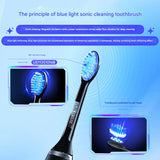 LED Sonic Electric Toothbrush - 2-in-1 Cleaning & Whitening, 4 Modes V888-ELOSUNG29205