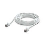 Ubiquiti UniFi Premium Patch Cable Outdoor, 8M, White, Ultra-thin, Rugged, Shielded Patch, Designed V1202-V2-NHU-U-C-P-O-C6A-8M-W