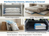 6-Pack Jumbo Vacuum Bags Space Saving Vacuum Pack Bags for Clothes & Bedding 80% More V1188-MS-529-002