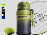 2-Pack Green 680ml Large Capacity Sports Insulated Tumbler - 316 Stainless Steel Straw Water Bottle, V888-ELOSUNG42174