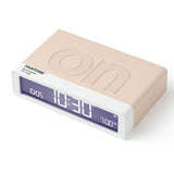 Lexon Flip Classic Reversible Alarm Clock PANTONE - Sand V398-LD-LR157PT-S