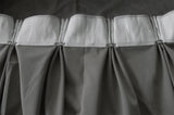 Large Thick Velvet Blockout Curtains 550x 230cm PINCH PLEAT 2 panelHooks Grey V702-V702-CNX9-10