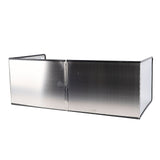 4 Sided Oil Splatter Guard Stainless Steel Heat Insulation Splashing Proof Screen for Kitchen V1294-YM0901-3118240221112