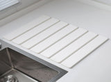 Folding Diatomaceous Earth Countertop Drain Mat - Quick Dry, Non-Slip & Easy Clean Absorbent V888-ELOSUNG35406