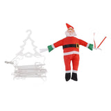 LED Christmas Lights Decorative Ladder Lights with Father Christmas Figure for Indoor Outdoors V1294-YM0901-3115230087413