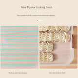 Food Containers - Freezer Containers - Fridge Organizer - Boxes with Lid - Kitchen V1189-WXF-260203-00525