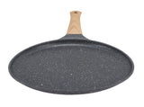 Frying Pan Prevents Stick Medical Stone Coating Aluminium Alloy Integrated Die Casting Breakfast Pan V1294-YM0626-3118220323411