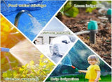 Smart Outdoor Watering Timer with Rain Delay & Manual Mode Automatic Garden Irrigation Controller V1107-CS-JHDSQ