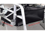 2 pack Wheelchair Bag, Rollator Seat Bag, Wheelchair Storage Bag, Side Storage Organizer, V1192-AZ-W-3475