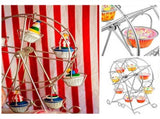 Charmed Ferris Wheel Cupcake Stand 8 Cupcakes Display Stand for Carnival and Circus Theme Party V1294-YM0717-10096315