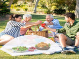 6 pcs Foldable Food Cover Anti-Fly Mesh Food Cover Tent Umbrella Anti-Insect Protection For Bbq V1188-MS-227-0606