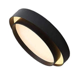Round Flush Mount Light Doubel Ring Style Warm Lighting Ceiling Hallway Ceiling Light Fixture Eye V1294-YM0901-3119240088112