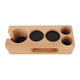Wood Coffee Filter Tamper Holder Wooden Coffee Tamper Mat Stand for Home Cafe Restaurant Hotel V1294-YM0521-3118230076011