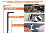 9Pcs Tool Set Hex Key Set Sturdy and Enduring Hex Key Set Portable and Practical for Bicycle V1366-AZ2-W-14977