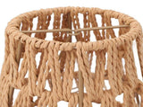 3PCS Faux Rattan Lamp Shades Bohemian Style Paper Braided E14 Bulb Clip On Decorative Lampshade for V1294-YM0901-3119240098711