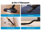 DEVANTI 30000Pa Cordless Stick Vacuum Cleaner 4-in-1 Handheld Vac, Gold VAC-CL-G60-GD