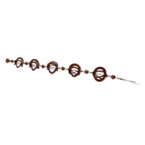 Hanging Rain Chain Metal Decorative Rotating Hollow Rain Chain for Garden Courtyard V1294-YM0710-3111230296511