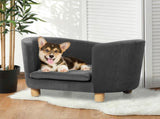 PaWz Luxury Elevated Sofa Anti-slip Grey PT1092-S-GY