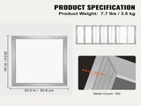 Screen Printing Kit, 6 Pieces Aluminum Silk Screen Printings, 20x24inch Silk Screen Printing V952-SYKJD616020246S9BV0