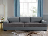Stretch Velvet 2 Piece T Chion Sofa Slipcovers Individually Fitting Chion Covers for 2 Chion Couch V1258-DP02-F-649