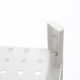 2 Tier Bathroom Floor Shelf with Drain Hole Multifunction Stable Space Saving Standing V1294-YM0901-3117240149311
