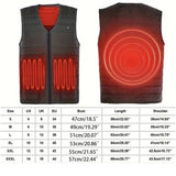 Heated Vest for Men & Women, Smart heated Jacket, Battery Not Included 3XL V201-W13152445
