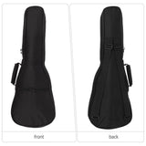 Durable Black Ukulele Case Bag with Comfortable Texture for Portable Use V1192-AZ-W-22657