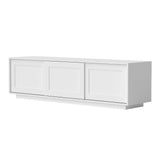 Artiss TV Unit Entertainment Unit Storage Cabinet 160cm White FURNI-L-3C-TV160-WH-AB