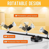 Kitchen Lights,Ceiling Lighting Kits, Swivelling Ceiling Spotlight for Bedroom, Kitchen and Living V1171-CX-BOM000535