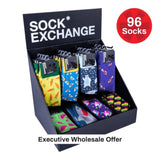 Novelty Socks - Wholesale 96 Novelty Socks V915-SE-96-CDU