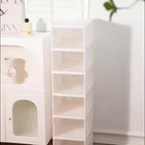 3-Tier Stackable Shoe Storage Box Set, featuring easy-access front-opening waterproof transparent V1106-KDDXZSNH001