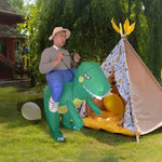 DINO Fancy Dress Inflatable Suit -Fan Operated Costume V63-691604