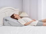 Bed Wedge Pillow for Sleeping, Adjustable Orthopedic Bed Wedge, 25D High-Density Foam Filling & Soft V952-XXZKDJXXZ2JTHM31A001V0