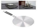 Heat Diffuser Stainless Steel Induction Adapter Plate for Gas Cooker Kitchen Utensils24cm V1294-YM0718-3118200259212