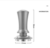 Coffee tamper - Tamper - 51 mm - Coffee press - Espresso tamper - 304 stainless steel - Aluminum V1188-NK-BOL-514