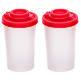 Salt And Pepper Shakers Moisture Proof,Plastic Salt Shakers,Salt Shaker To Go Camping Picnic V1189-LWWAL-20260401-06629