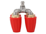 4 in 1 Turbo Nozzle Pressure Washer Quadruple Turbo Nozzle Tip Rotating Turbo Nozzle with 1/4in V1294-YM0901-3111250015511