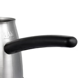 Electric Stainless Steel Coffee Kettle with Detachable Heating Base, 600W Fast Heating, Ideal for V1341-ZY-4H2NRWH7-SILVER
