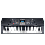 Karrera 61-Keys Electronic Keyboard Piano with Stand - Black EKB-CHJ-61-BK