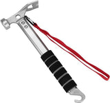 Camping Hammer 3 in 1 with Tent Stake Puller Grey, 29.5 x 11 cm V1237-ZY-818-205