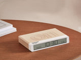Lexon Flip Classic Reversible Alarm Clock PANTONE - Sand V398-LD-LR157PT-S