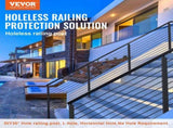 Cable Railing Post, 36" x 2" x 2" Level Deck Railing Post Without Holes, SUS304 Stainless V952-1JZLGZ91455H6Z2UHV0