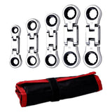 5-Piece Ratcheting Wrench Set Metric Combination V1192-AZ-W-28554
