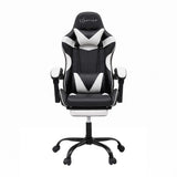 Artiss Ergonomic Gaming Office Chair with 2 Point Message Black MOC-L-GC-2P-BK-WH