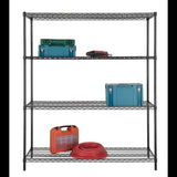 Modular Wire Storage Shelf 1500 x 600 x 1800mm Steel Shelving V63-841081